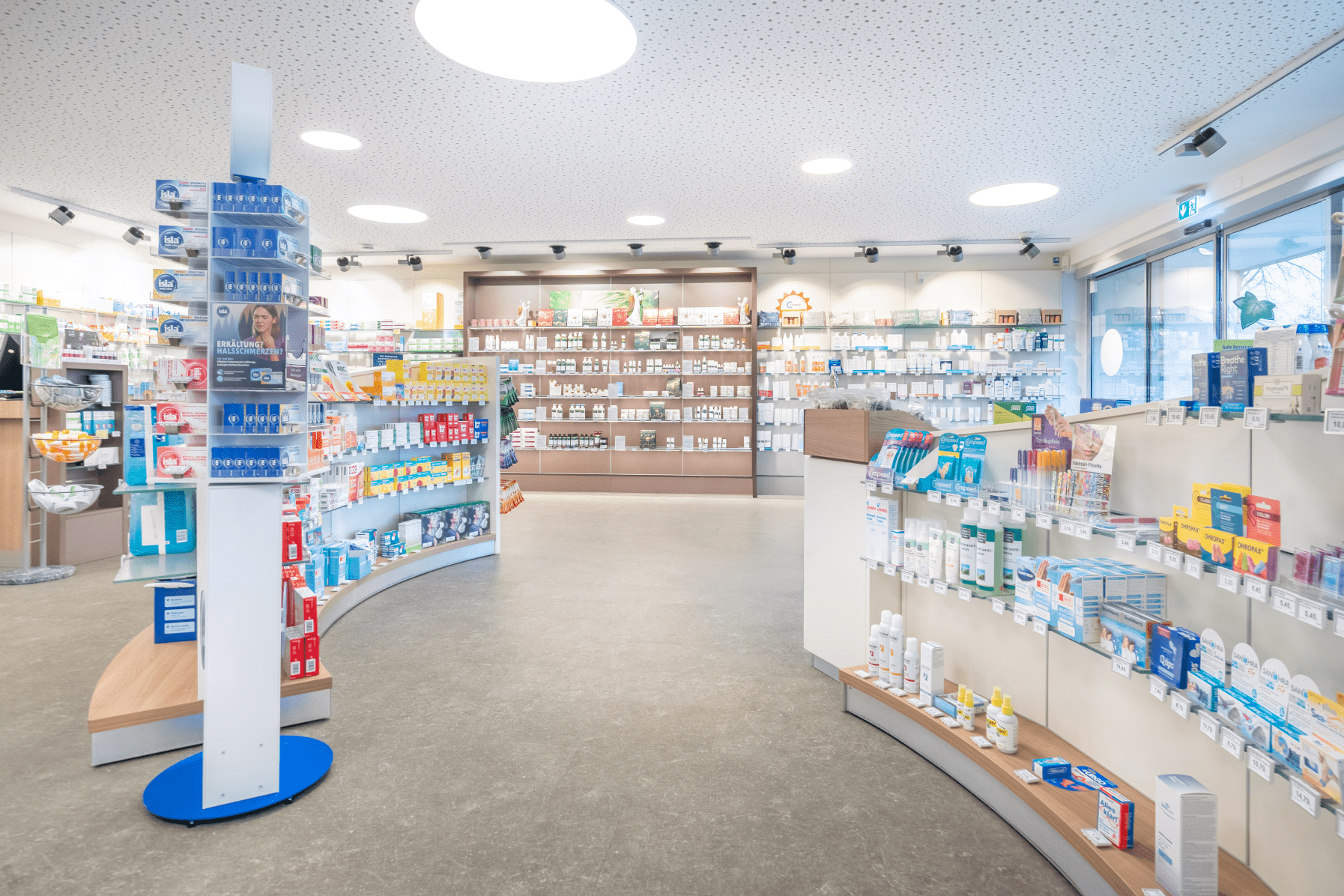 Apotheke Doc Meyer am Kirchweg – Innenbereich: Freihandbereich